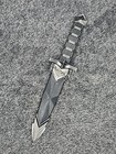 Defender Black   Silver 9 5  Gothic Athame Medieval Knife Dagger Wicca Altar