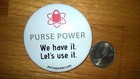 Advertising  purse Power  Button