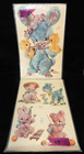 Vtg Meyercord Decorator Decals - Baby Nursery - Bunny Rabbit  Chicks  Bears lamb