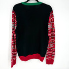 Ugly Christmas Sweater Let It Glow Polar Bear Size S Led Lights Fair Isle Winter