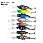 43pcs Lot Minnow Fishing Lures Hard Bait Crankbaits Hooks Bass Swimbait Kit Usa