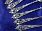 Wallace Rose Point Sterling Silver Citrus Spoon - Excellent Condition