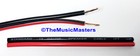 14 Gauge 100ft Speaker Wire Red Black Cable Car Audio Home Stereo 12v Dc Power