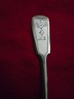 Antique Imperial Russian Maa 84 Silver Engraved Spoon 38 Grams