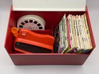 Vintage 1980s Red View-master Viewmaster 3d  Viewer With 46 Reels