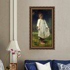 Framed Canvas Art Giclee Print The Curtsey By William Adolphe Bouguereau