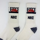 100  Authentic Vintage 80s Nike Force Tube Socks Extremely Rare      Size 10-13