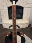 Vintage Silvertone Archtop Acoustic Guitar 60 s Model Year   very Nice Condition