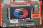 Ecoxgear Defender Outdoor Portable Bluetooth Speaker 121db Waterproof Black Oak