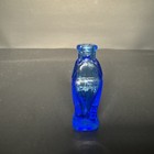 Wheaton Blue Glass Fish-shape Bottle Dr  Fisch s Bitters 2   t Vntg Repro Excl Con