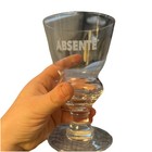 Absente Glass Vintage No Spoon 6    Bar Ware Kitchen Drinking Glass Liquor Rare