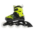 Rollerblade Kid s Phoenix Flash Black green Inline Skates  0t101200t83 