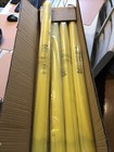 6 Pack-new 31  Wet Floor Yellow Tri-pod Bilingual Cones With Storage Tubes
