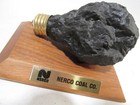 Vtg Nerco Coal Co Coal Energy Figural Light Bulb Desk Shelf Model 1of2 