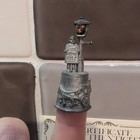 Stevelyn Pewter London Street Scenes Iii Sandwich Board Man   The Toff Thimbles 