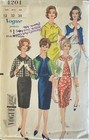 Vintage Original 1960s Vogue Special Design Dress   Jacket Sewing Pattern 4204