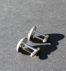 Vintage Stars And Stripes American Flag Patriotic Cufflinks Nos