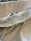 Puma Men s Athletic Shorts White Green Navy Size L Polyester Drawstring Pockets