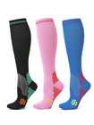  3 Pairs  Compression Socks 20-30mmhg Graduated Support Mens Womens Knee High Us