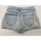 Old Navy Boyfriend Denim Shorts Light Wash Cuffed Stretch Size 6 Women