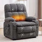 26  Wide Seat Oversized Power Recliner Chair Electric Reclining Chair For Adults