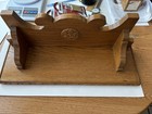 New Vintage Carved Oak Victorian-style  Wall Shelf
