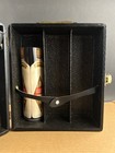 The Original Trav-l Bar Ever Wear Bar Set Vintage Portable Cocktail Kit Black