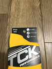 Tck Performance Athletic Socks Baseball Socker Yellow Black Striped
