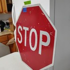 Stop Sign 30  Authentic Retired Street Traffic Road Sign Lot 12-469