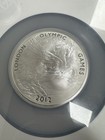 2012 5 Oz Silver London Olympics Great Britain 10 Pounds Britannia Ngc Pf70