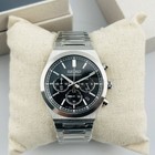 Seiko Essentials Ssb455 Black Dial Stainless Steel Men s Quartz Watch New box