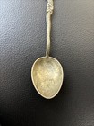 Antique Imperial Russian Sterling Silver 84 Nagasaki Snake Floral Engraved Spoon