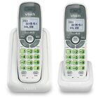 Cordless Phone Set 2 Pack Caller Id Landline Wait Home Office Mobile Telephone