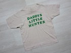 Vintage 70s Daddy s Little Hunter T-shirt  s  Toddler Bantams Single Stitch Usa