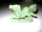 Vintage Hand Carved Jade Stone Sculpture 2 5 8 
