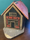Antique Converse Litho Wood Noah   s Ark Toy - 1880   s American
