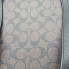 Coach Diaper Bag Brown Signature Baby Tote Canvas Cross Body Work Travel Large