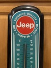 Jeep Thermometer Sign Parts Service Garage Truck Vintage Style Gas Oil Lift Kit