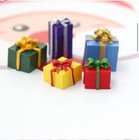 20pcs 1 12 Miniature Christmas Gift Box Xmas Tree Mini Presents Dollhouse Decor