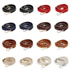 120cm Pu Leather Purse Strap Replacement Adjustable Crossbody Shoulder Bag Us