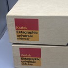 Vintage Kodak Ektagraphic Universal Slide Tray 80 Carousel Lot Of 2