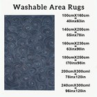 Modern Swirl Textured Rug  Abstract Area Rug For Living Room Indoor Decor