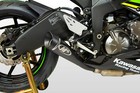 M4 Exhaust Kawasaki Zx6r 2009 To 2026 Black Gp19 Slip On Muffler In Stock