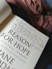 Jane Goodall Autographed Signed  Reason For Hope  1st Edition 