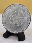 1948 Mexico 5 Pesos  900 Silver Coin  cuauht  moc  Gem Uncirculated  bu 