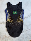  limited Edition  Brazil Olympic Replica Ozone Gymnastics Leotard Am