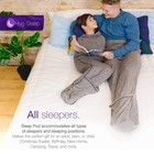 Hooded Sleep Pod-the Machine Washable Wearable Blanket Cocoon For Adult Kids