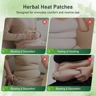 Mugwort Herbal Navel Patches Belly Comfort Menstrual Support 5 Pads 1 Box Newbox