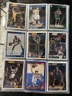 Filled Binder Of Basketball Cards