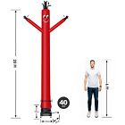 Mounto 20ft Red Inflatable Dancing Sky Puppet Tube Man With Blower For Events